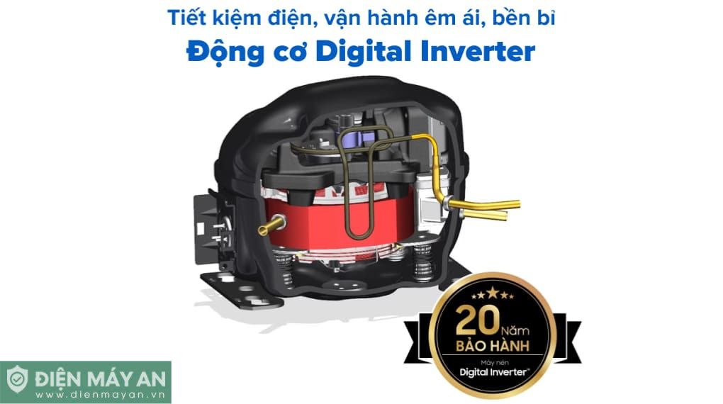 Tủ Lạnh Samsung Inverter 406 Lít Bespoke RT42CB6784C3SV